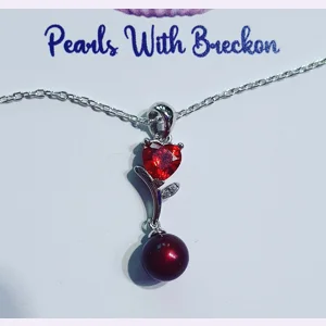 Red Rose Pendant