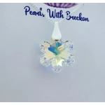 Snowflake Crystal Pendant 20mm - Mirror