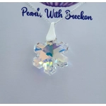 Snowflake Crystal Pendant 20mm - Mirror