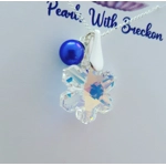 Snowflake Crystal Pendant 20mm - Mirror