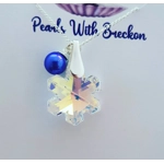 Snowflake Crystal Pendant 20mm - Mirror