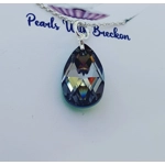 Peardrop Pendant 22mm - Green