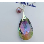 Paradise Shine - Peardrop Pendant 28mm