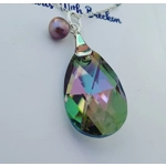 Paradise Shine - Peardrop Pendant 28mm