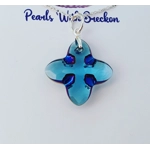Aqua Met - Tribe Pendant 24mm