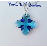 Aqua Met - Tribe Pendant 24mm