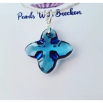 Aqua Met - Tribe Pendant 24mm