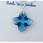 Aqua Met - Tribe Pendant 24mm