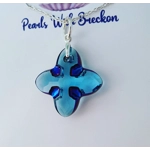 Aqua Met - Tribe Pendant 24mm