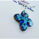 Aqua Met - Tribe Pendant 24mm