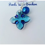 Aqua Met - Tribe Pendant 24mm