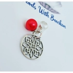 Open Flower Charm