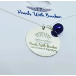 Pearls With Breckon Pendant