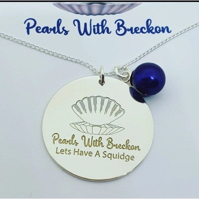 Pearls With Breckon Pendant