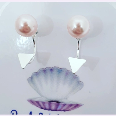 Swing Triangle Earrings