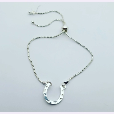 Horse Shoe Bracelet - Silver Bracelet