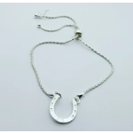 Horse Shoe Bracelet - Silver Bracelet