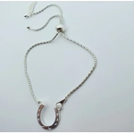 Horse Shoe Bracelet - Silver Bracelet
