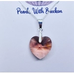 True - Traditional Crystal Heart Pendant