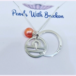 Libra Zodiac Pendant