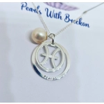 Pisces Zodiac Pendant