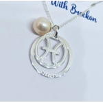 Pisces Zodiac Pendant