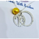 Aries Zodiac Pendant
