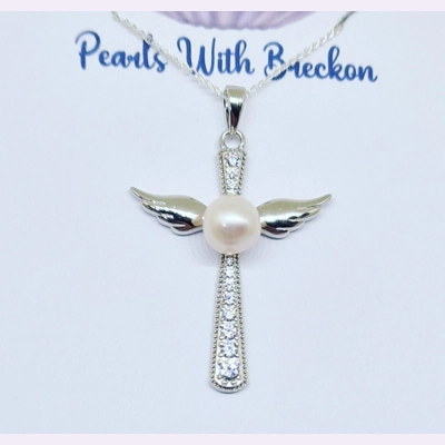 Winged Cross Pendant