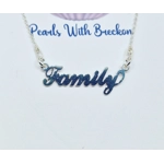 Family - Script Pendant