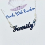 Family - Script Pendant