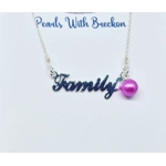 Family - Script Pendant