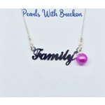 Family - Script Pendant
