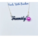 Family - Script Pendant