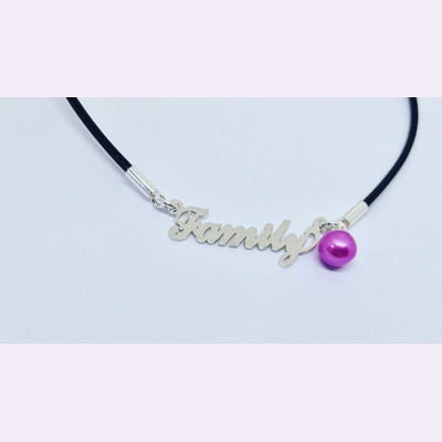 Family - Script Bracelet