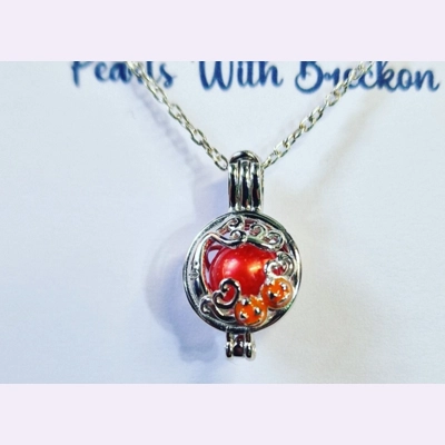 Pumpkin Patch Cage Pendant