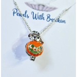 Peak A Pumpkin Cage Pendant
