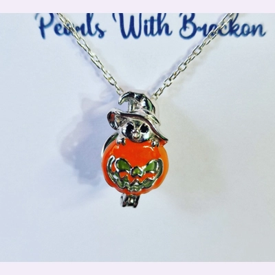 Peak A Pumpkin Cage Pendant