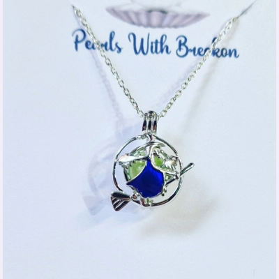 Witches Blues Cage Pendant
