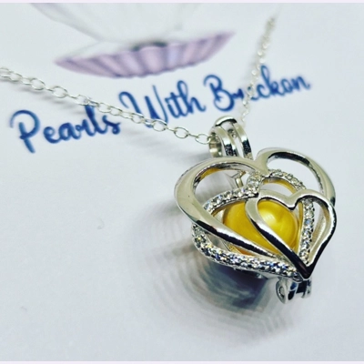 Triple Beat Cage Pendant