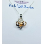 Circle Of Four Cage Pendant