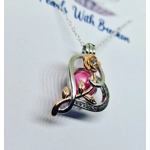 Entwined Rose's Cage Pendant