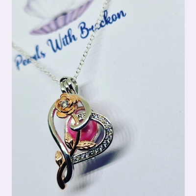 Entwined Rose's Cage Pendant