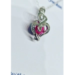 Twirls Love Cage Pendant