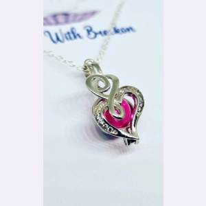 Twirls Love Cage Pendant