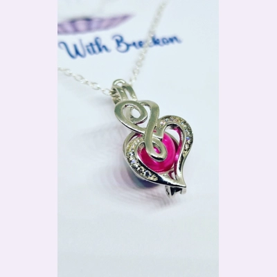 Twirls Love Cage Pendant