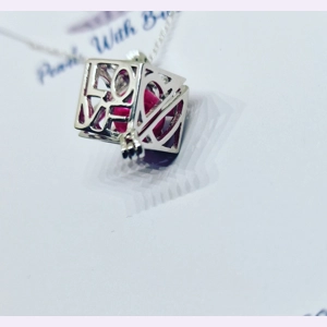 Love Cube Cage Pendant