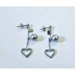 Dangle Heart Earrings