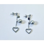 Dangle Heart Earrings