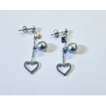 Dangle Heart Earrings