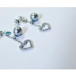 Dangle Heart Earrings